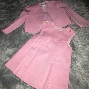 Adorable, 4T two piece pink dress w/jacket